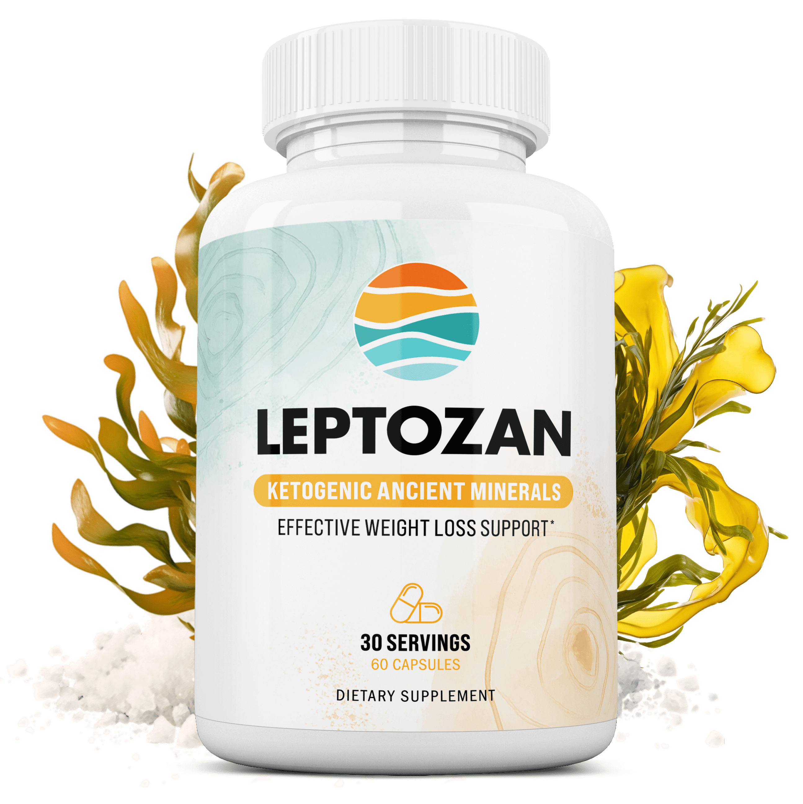 Leptozan single bottle - Ketogenic Ancient Minerals dietary supplement